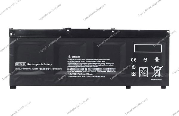 HP-OMEN15-DC0010NM-BATTERY |فروشگاه لپ تاپ اسکرين | تعمير لپ تاپ
