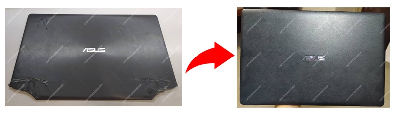 repair-frame-laptop-تعمیر-قاب-تعمیر-جای-پیچ-لپ-تاپASUS