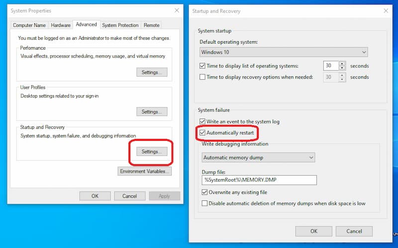 آموزش غیرفعال کردن ریستارت خودکار ویندوز + دلایل ری استارت لپ تاپ