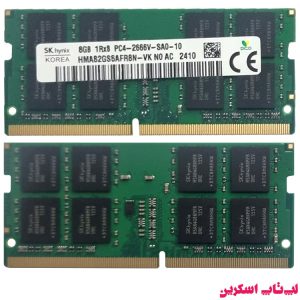 رم لپ تاپ هاینیکس DDR4 PC4 2666V 8GB