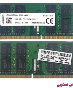 رم لپ تاپ کینگستون DDR4 PC4 2666V 16GB