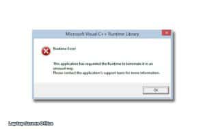 بررسی ارور Runtime Error + راه حل کاربری