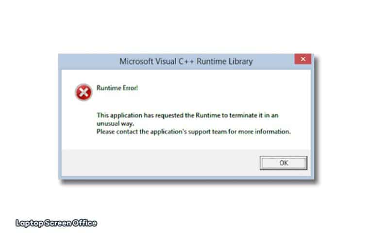=> بررسی ارور Runtime Error + راه حل کاربری